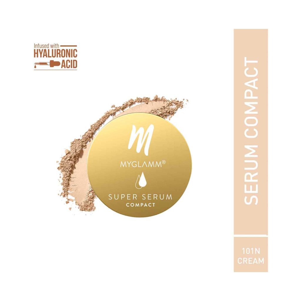 MyGlamm Super Serum Compact - 101N Cream (9g) - MyGlamm