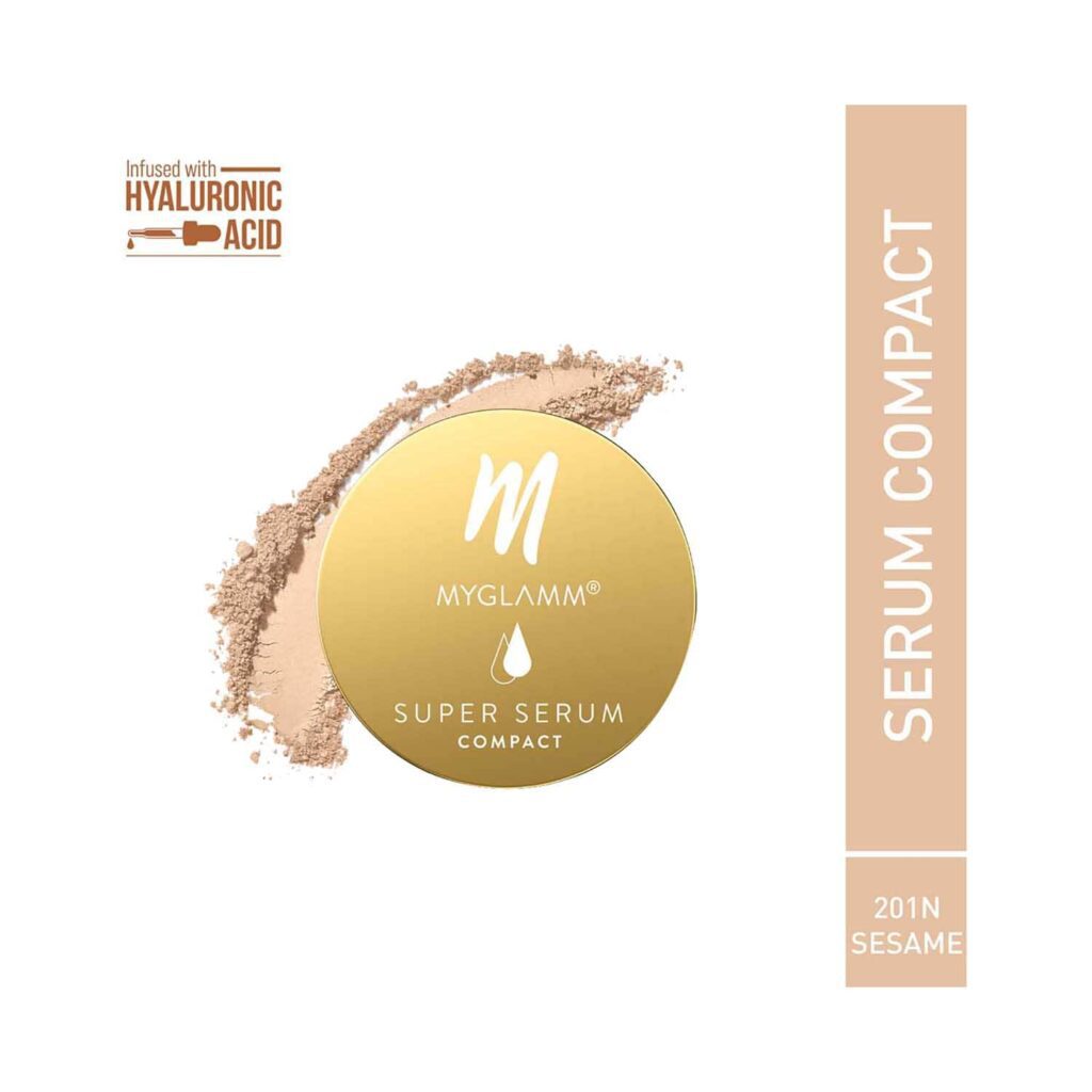 MyGlamm Super Serum Compact - 201N Sesame (9g) - MyGlamm
