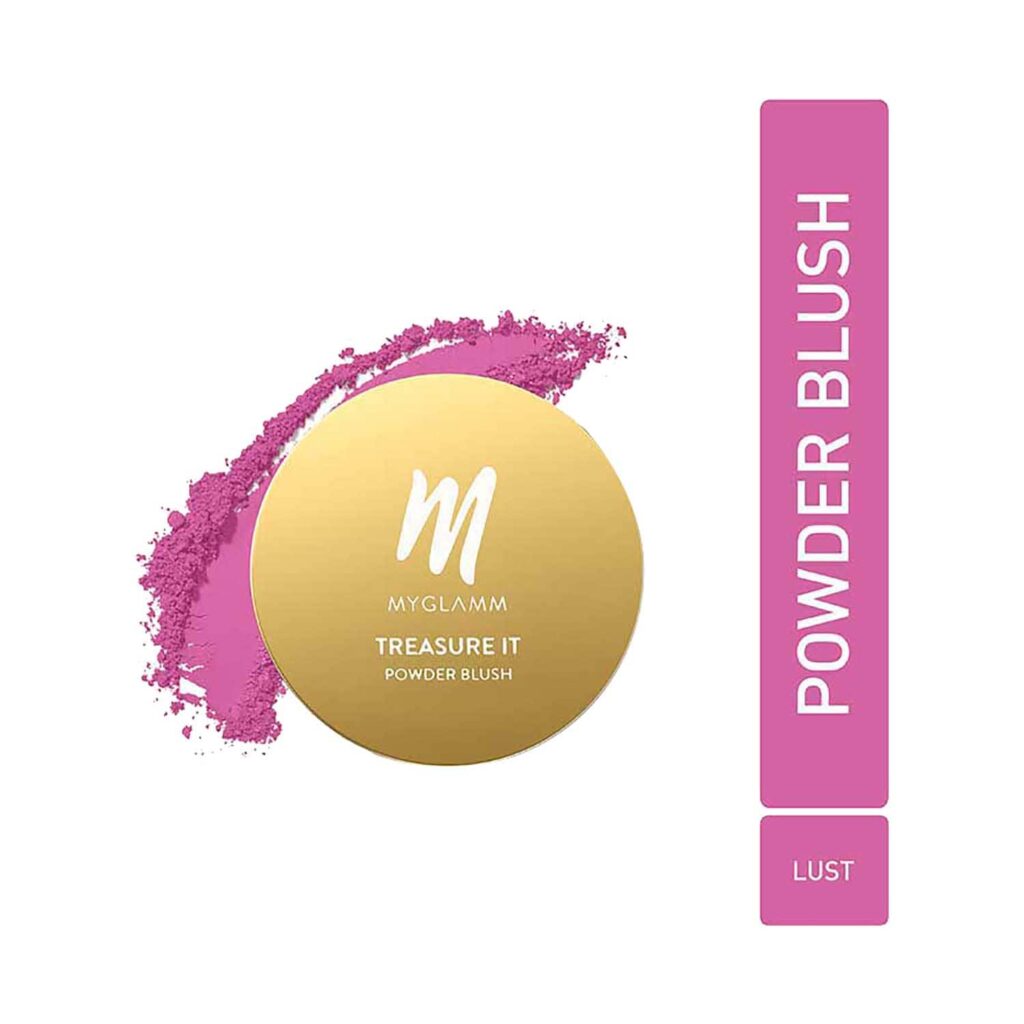 MyGlamm Treasure IT Powder Matte Blush - Lust (4g) - MyGlamm