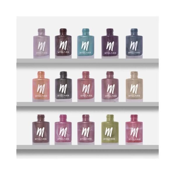 MyGlamm Wanderlust Chrome Matte Nail Polish - Aruba (11ml) - MyGlamm
