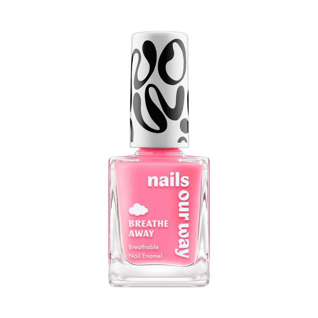 Nails Our Way Breathe Away Nail Enamel - Bubblegum (10 ml) - Nails Our Way