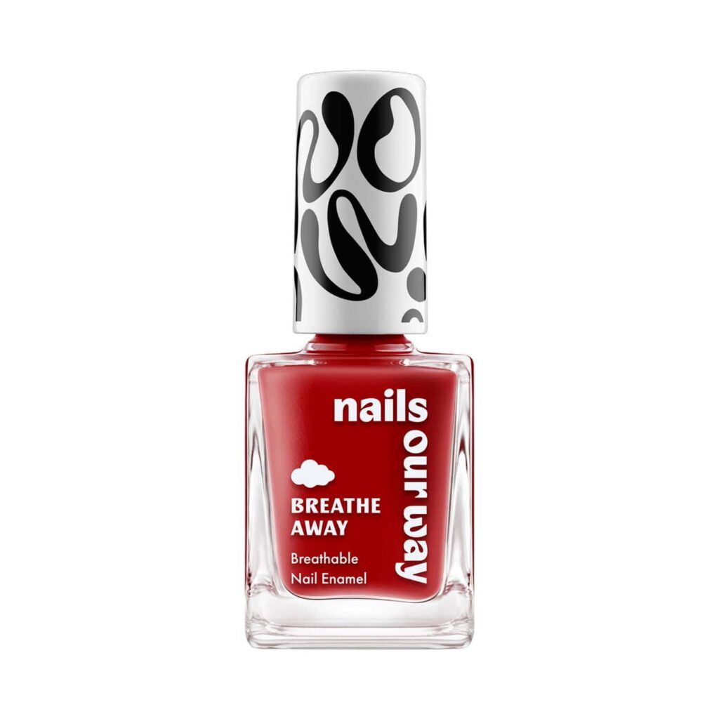 Nails Our Way Breathe Away Nail Enamel - Chilli (10 ml) - Nails Our Way