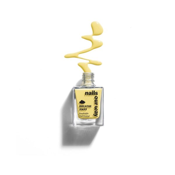 Nails Our Way Breathe Away Nail Enamel - Daffodil (10 ml) - Nails Our Way