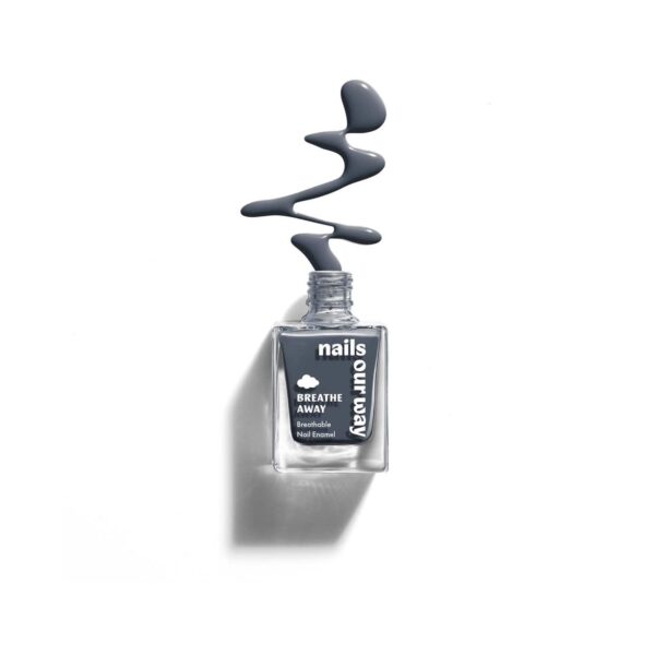 Nails Our Way Breathe Away Nail Enamel - Greyhound (10 ml) - Nails Our Way