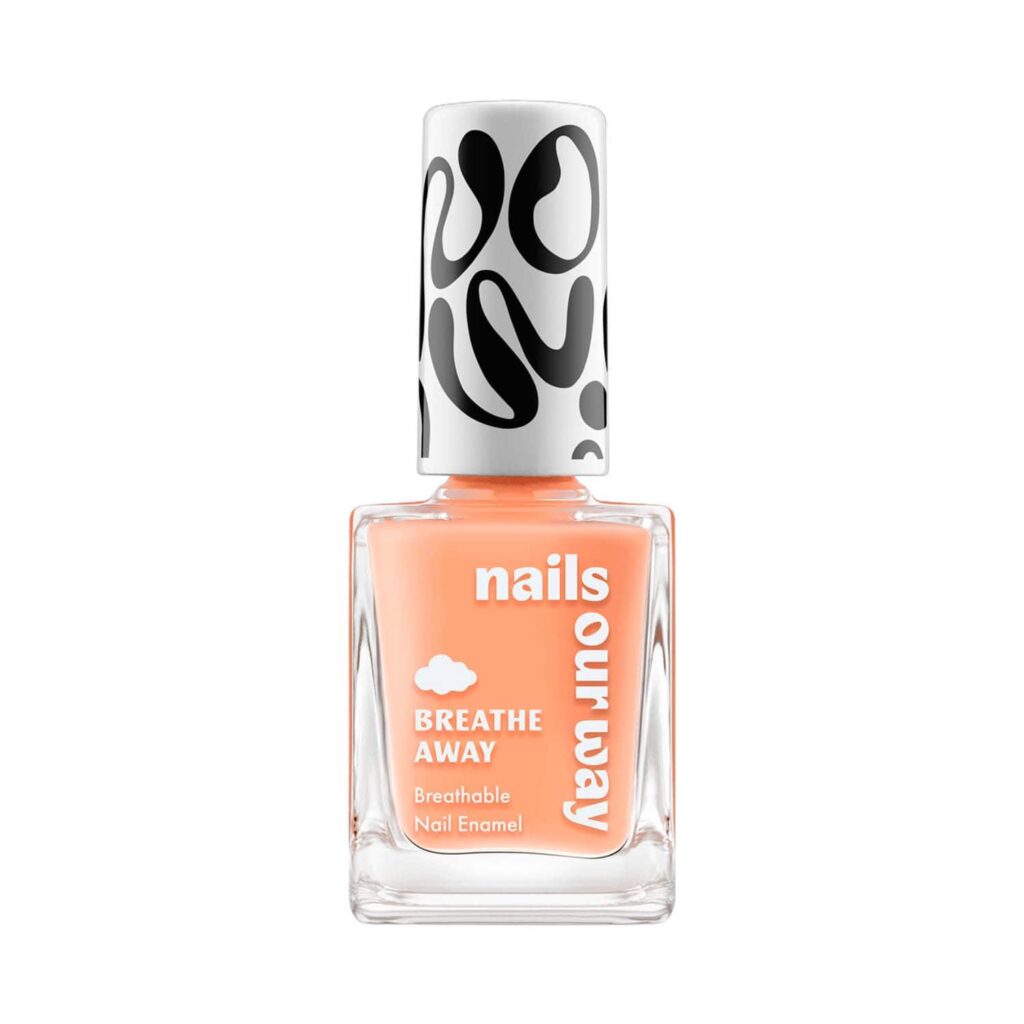 Nails Our Way Breathe Away Nail Enamel - Nectrine (10 ml) - Nails Our Way