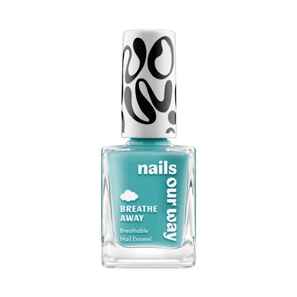 Nails Our Way Breathe Away Nail Enamel - Ocean (10 ml) - Nails Our Way
