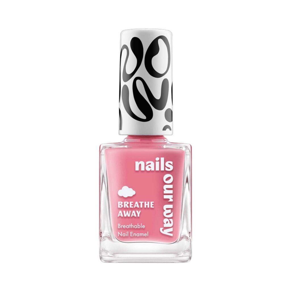 Nails Our Way Breathe Away Nail Enamel - Peony (10 ml) - Nails Our Way
