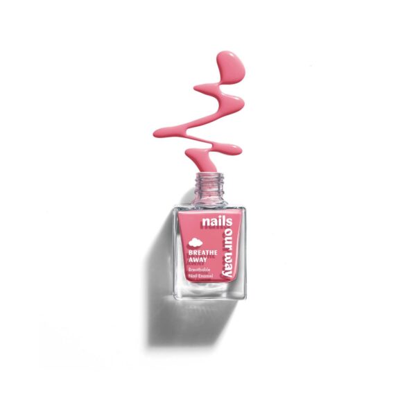 Nails Our Way Breathe Away Nail Enamel - Peony (10 ml) - Nails Our Way