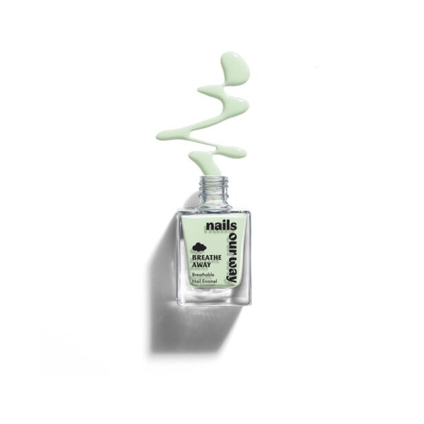 Nails Our Way Breathe Away Nail Enamel - Pistachio (10 ml) - Nails Our Way