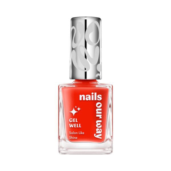 Nails Our Way Gel Well Nail Enamel - 101 Saucy (10 ml) - Nails Our Way