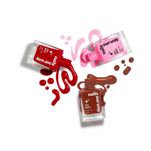 Nails Our Way Gel Well Nail Enamel - 205 Bubbly (10 ml) - Nails Our Way