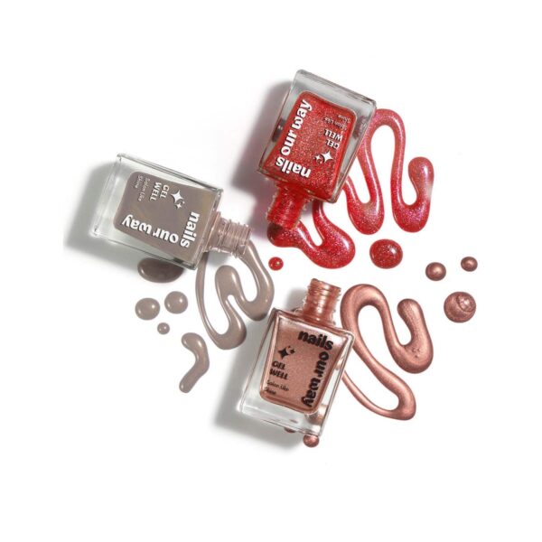 Nails Our Way Gel Well Nail Enamel - 602 Sparkling (10 ml) - Nails Our Way
