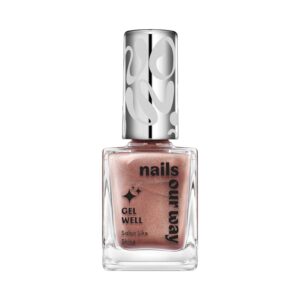 Nails Our Way Gel Well Nail Enamel - 602 Sparkling (10 ml) - Nails Our Way