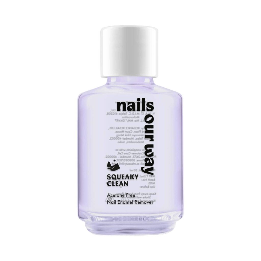 Nails Our Way Nail Enamel Remover - Squeaky Clean (30 ml) - Nails Our Way