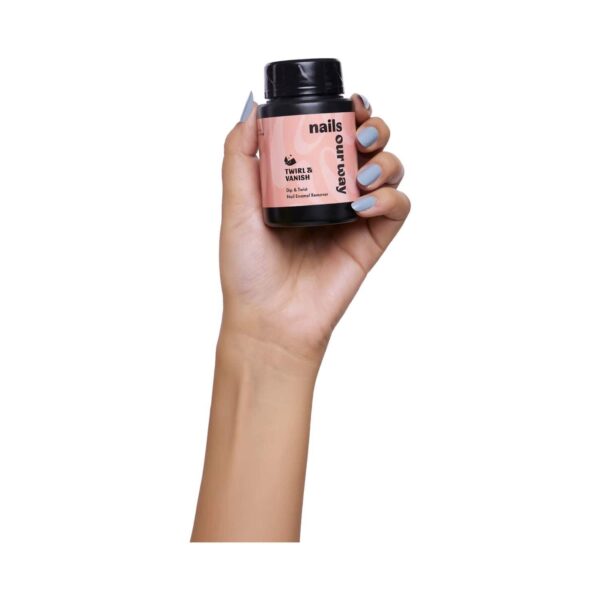 Nails Our Way Nail Enamel Remover - Twirl And Vanish (60 ml) - Nails Our Way