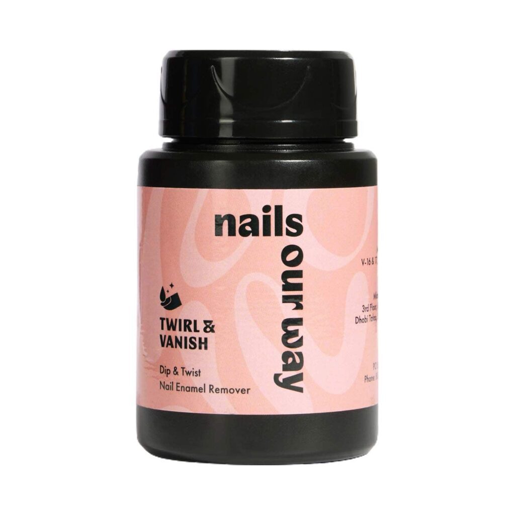 Nails Our Way Nail Enamel Remover - Twirl And Vanish (60 ml) - Nails Our Way