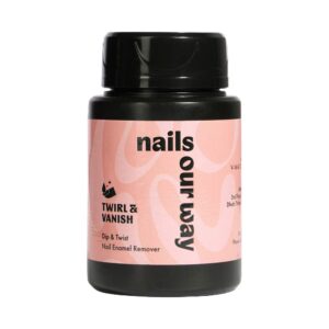 Nails Our Way Nail Enamel Remover - Twirl And Vanish (60 ml) - Nails Our Way