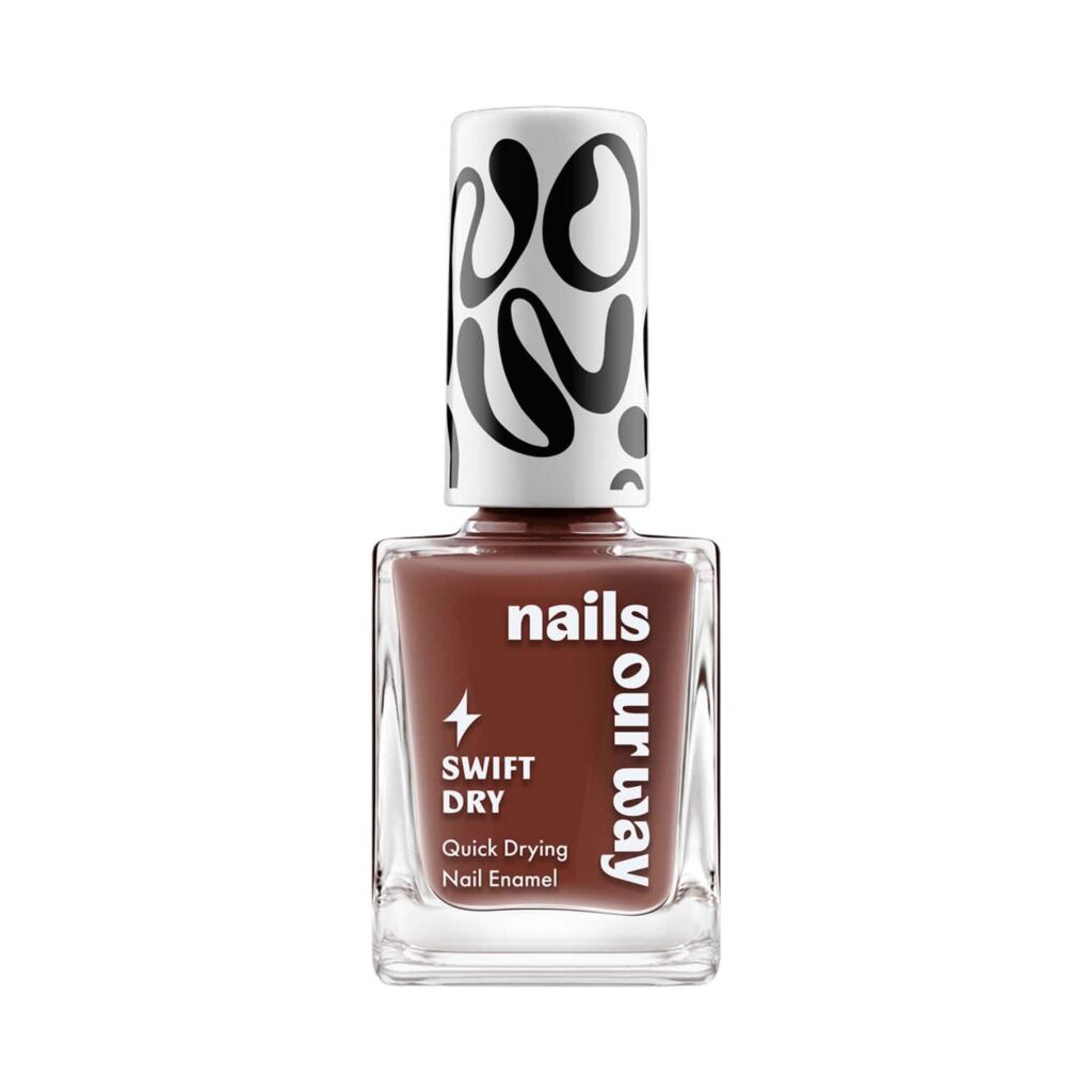 Nails Our Way Swift Dry Nail Enamel - Brownie Points (10 ml) - Nails Our Way
