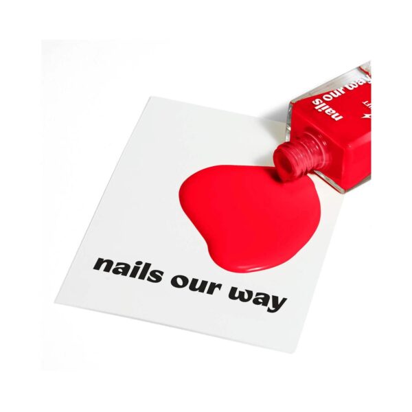 Nails Our Way Swift Dry Nail Enamel - Classic Crimson (10 ml) - Nails Our Way