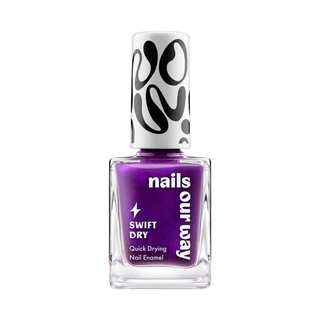 Nails Our Way Swift Dry Nail Enamel - Jamun Jammin' (10 ml) - Nails Our Way