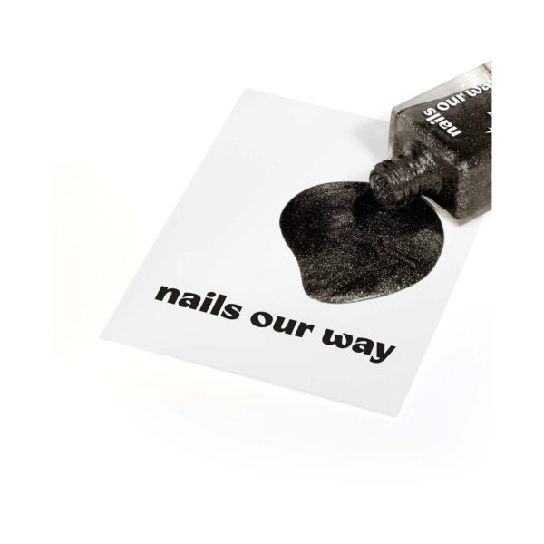 Nails Our Way Swift Dry Nail Enamel - Lace Noir (10 ml) - Nails Our Way