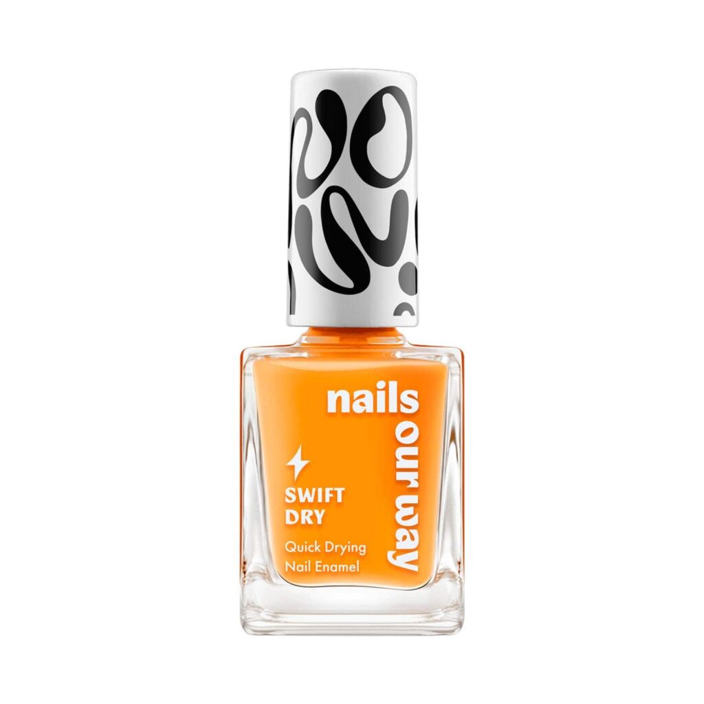 Nails Our Way Swift Dry Nail Enamel - Man-go Away (10 ml) - Nails Our Way