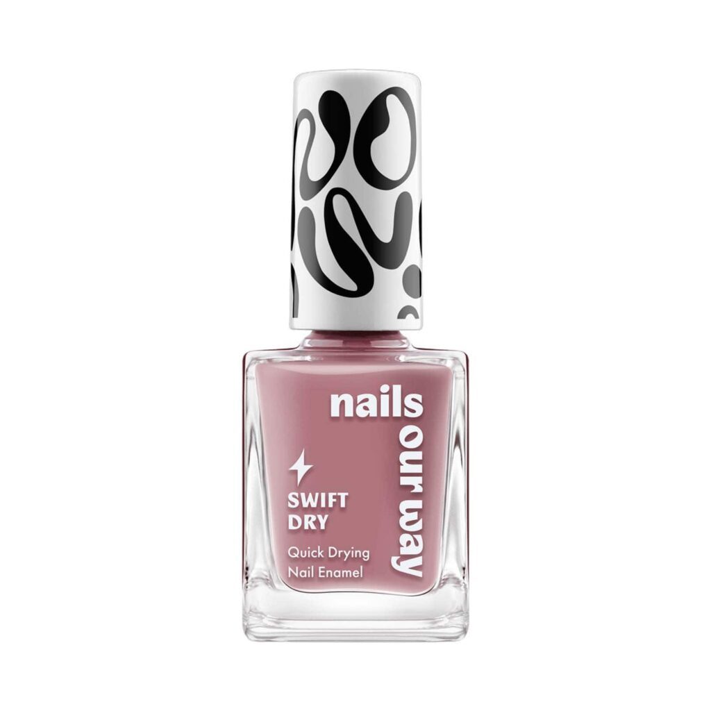 Nails Our Way Swift Dry Nail Enamel - Mauve Over (10 ml) - Nails Our Way