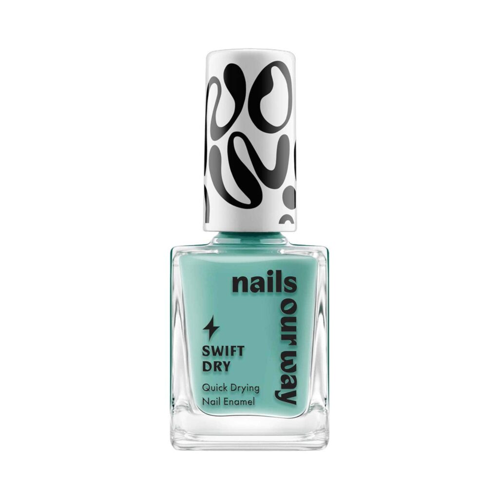 Nails Our Way Swift Dry Nail Enamel - Mint to Be (10 ml) - Nails Our Way