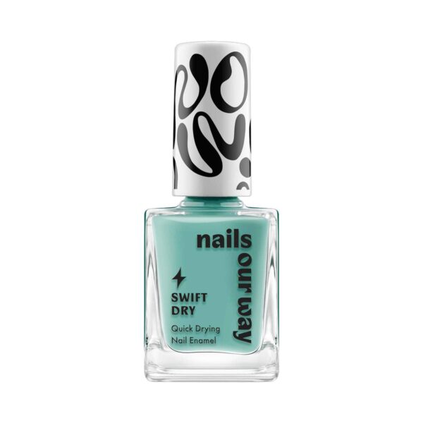 Nails Our Way Swift Dry Nail Enamel - Mint to Be (10 ml) - Nails Our Way