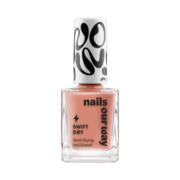 Nails Our Way Swift Dry Nail Enamel - Nude Ninja (10 ml) - Nails Our Way