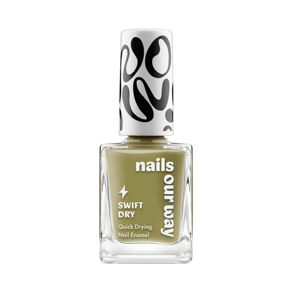 Nails Our Way Swift Dry Nail Enamel - O-live You (10 ml) - Nails Our Way