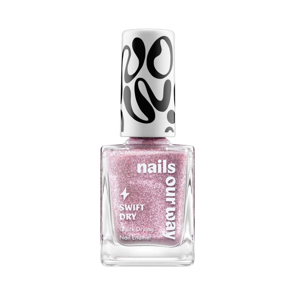 Nails Our Way Swift Dry Nail Enamel - Pink Spectacle (10 ml) - Nails Our Way