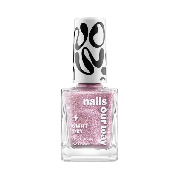 Nails Our Way Swift Dry Nail Enamel - Pink Spectacle (10 ml) - Nails Our Way