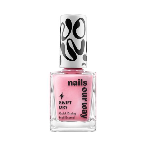 Nails Our Way Swift Dry Nail Enamel - PinkaBoo (10 ml) - Nails Our Way