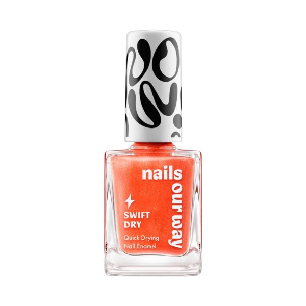 Nails Our Way Swift Dry Nail Enamel - Sunset Shimmer (10 ml) - Nails Our Way