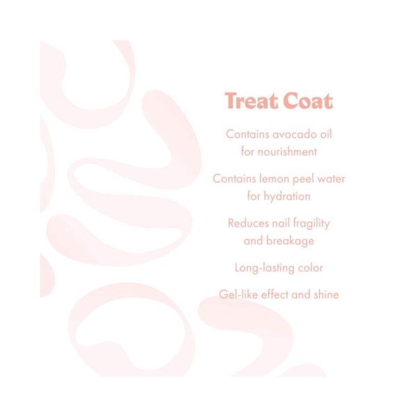 Nails Our Way Treat Coat Nail Enamel - Bold Badass (10 ml) - Nails Our Way