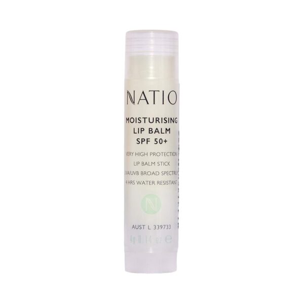 Natio Aromatherapy Moisturising Lip Balm SPF 50 (4g) - Natio
