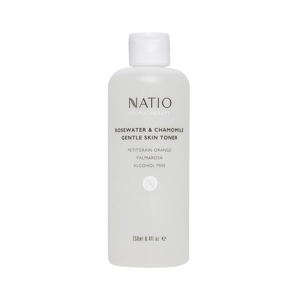 Natio Aromatherapy Rosewater & Chamomile Gentle Skin Toner (250ml) - Natio