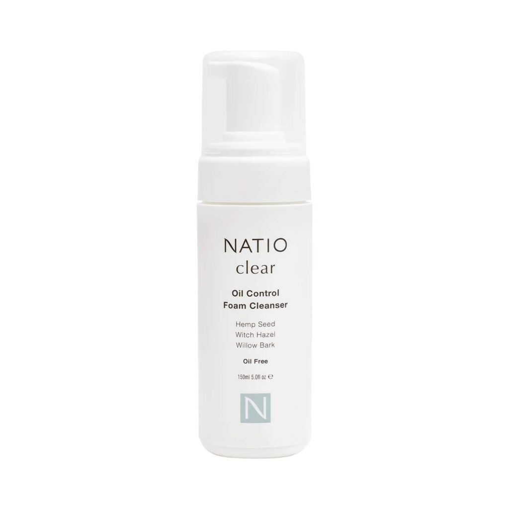 Natio Clear Oil Control Foam Cleanser (150ml) - Natio