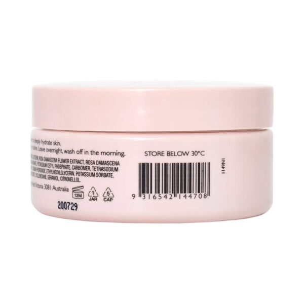 Natio Rosewater Hydration Moisture Gel Sleeping Mask (100g) - Natio