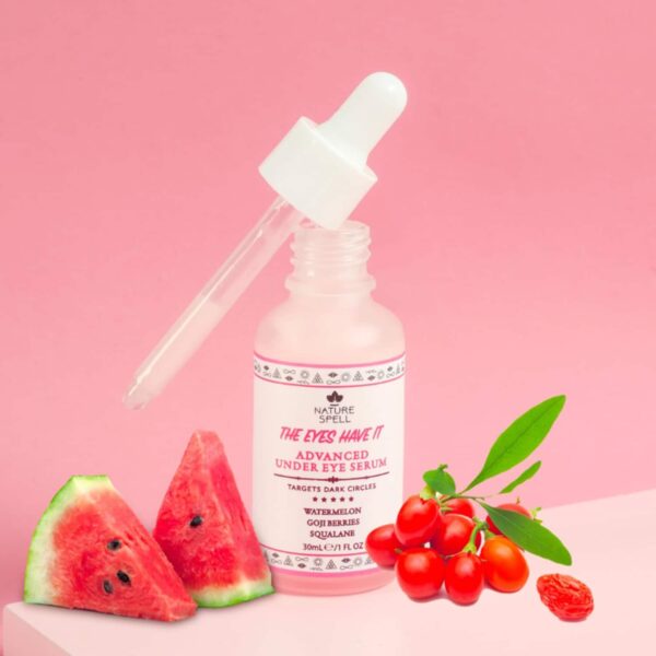 Nature Spell Advanced Under Eye Serum with Watermelon and Goji Berries (30 ml) - Nature Spell