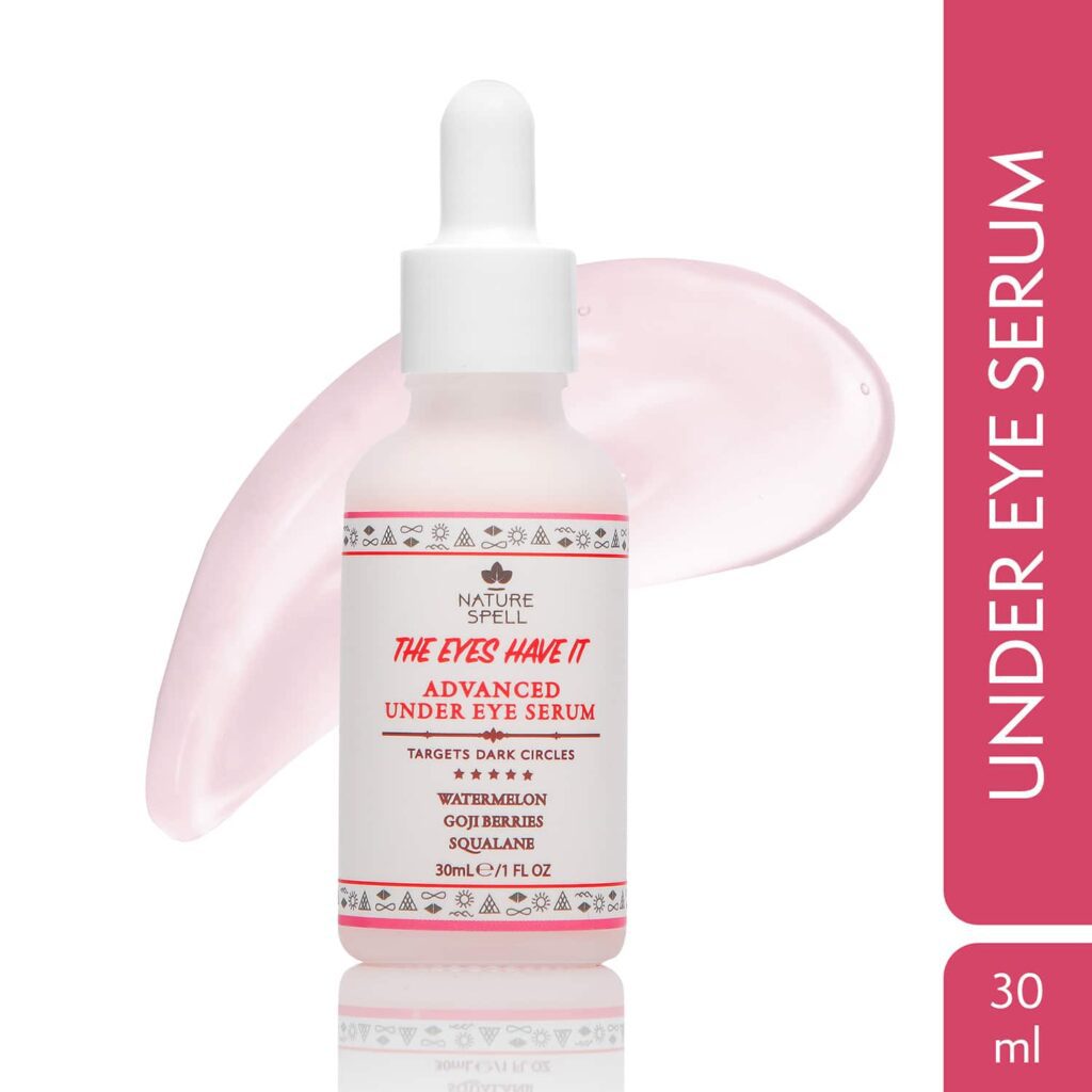 Nature Spell Advanced Under Eye Serum with Watermelon and Goji Berries (30 ml) - Nature Spell