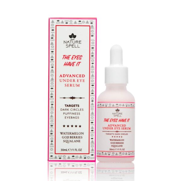 Nature Spell Advanced Under Eye Serum with Watermelon and Goji Berries (30 ml) - Nature Spell