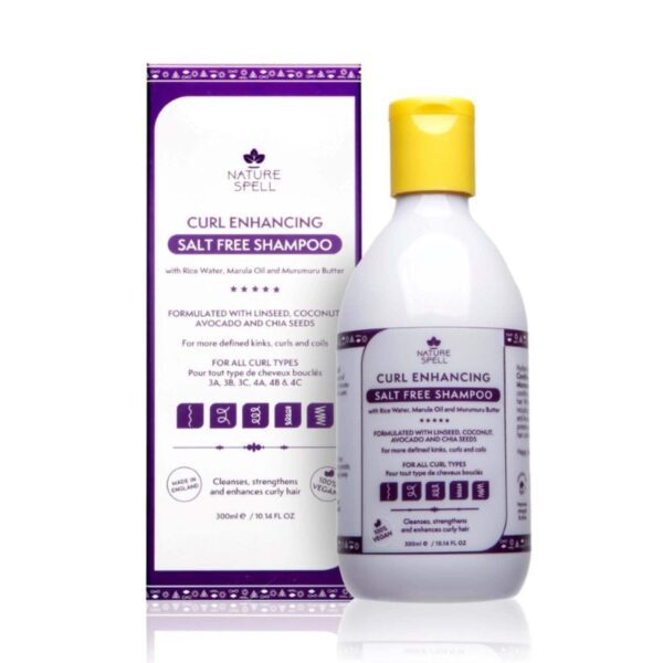 Nature Spell Curl Enhancing Shampoo - Sulphate Free (300 ml) - Nature Spell
