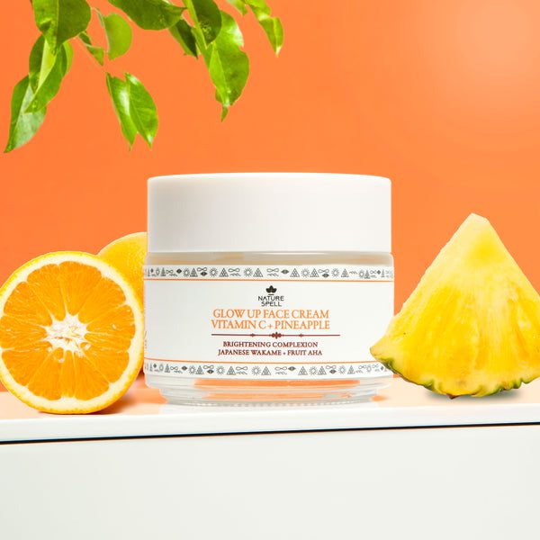 NATURE SPELL - GLOW UP FACE CREAM VITAMIN C +PINEAPPLE 100ML