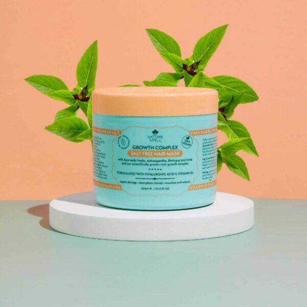 Nature Spell Growth Complex Hair Mask - Sulphate Free (400 ml) - Nature Spell