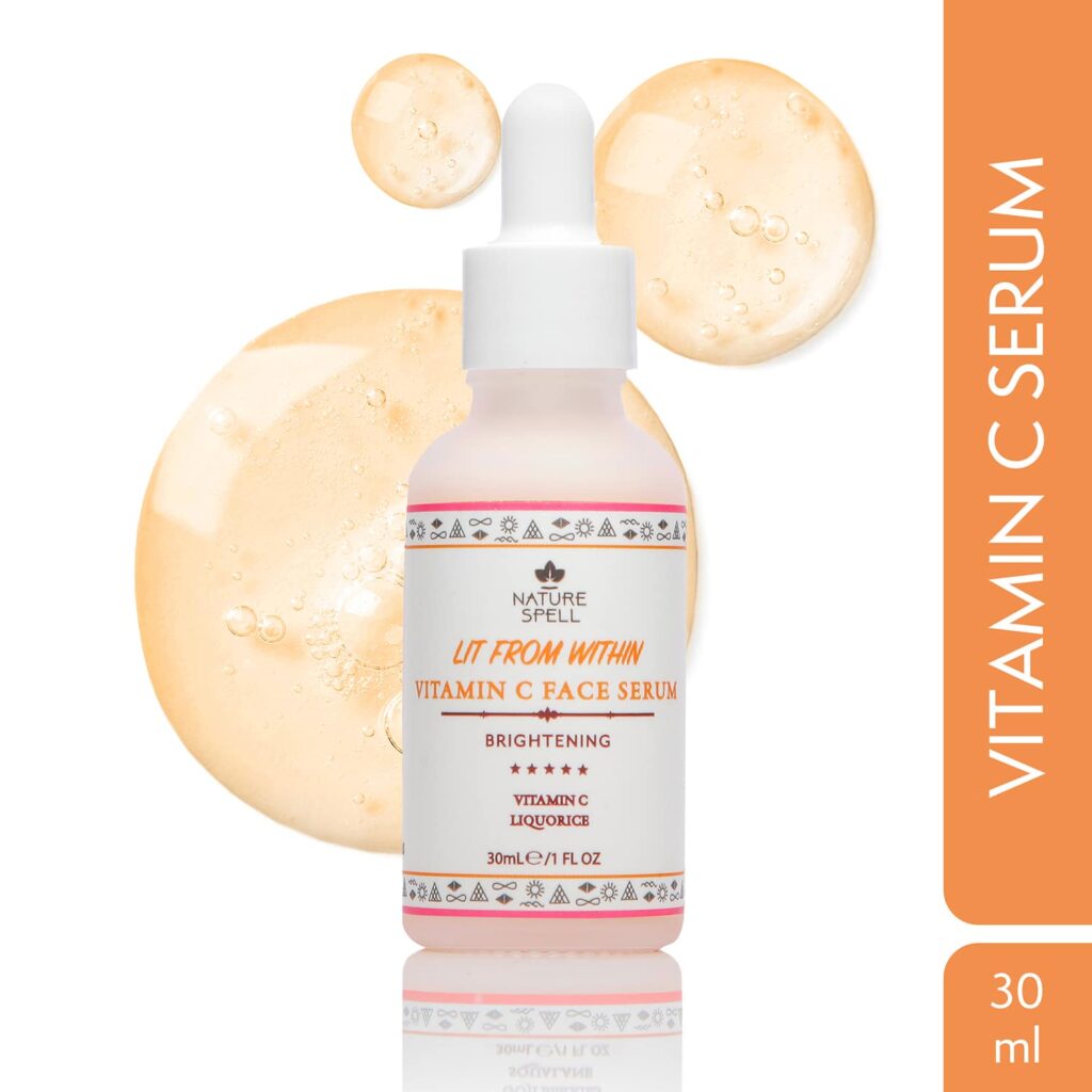 Nature Spell Vitamin C Brightening Face Serum (30 ml) - Nature Spell