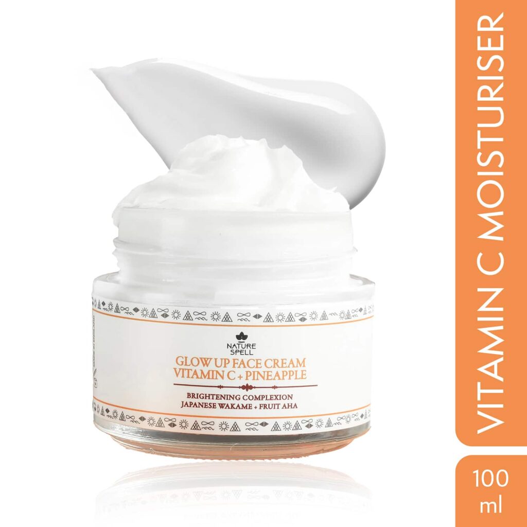 Nature Spell Vitamin C Glow Up Face Moisturiser (100 ml) - Nature Spell
