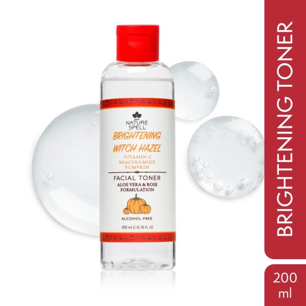 Nature Spell Vitamin C & Witch Hazel Brightening Face Toner (200 ml) - Nature Spell
