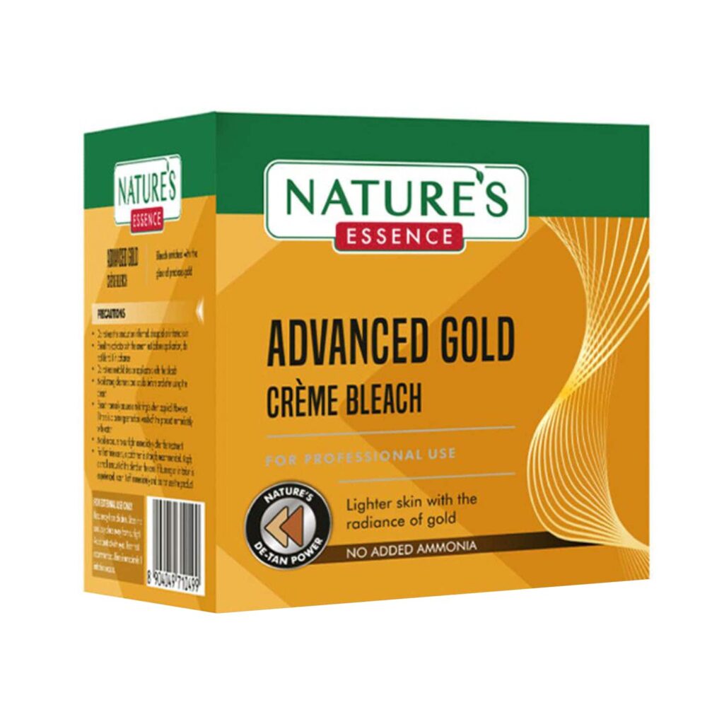 Nature's Essence Advanced Gold Creme Bleach (210g) - Nature's Essence